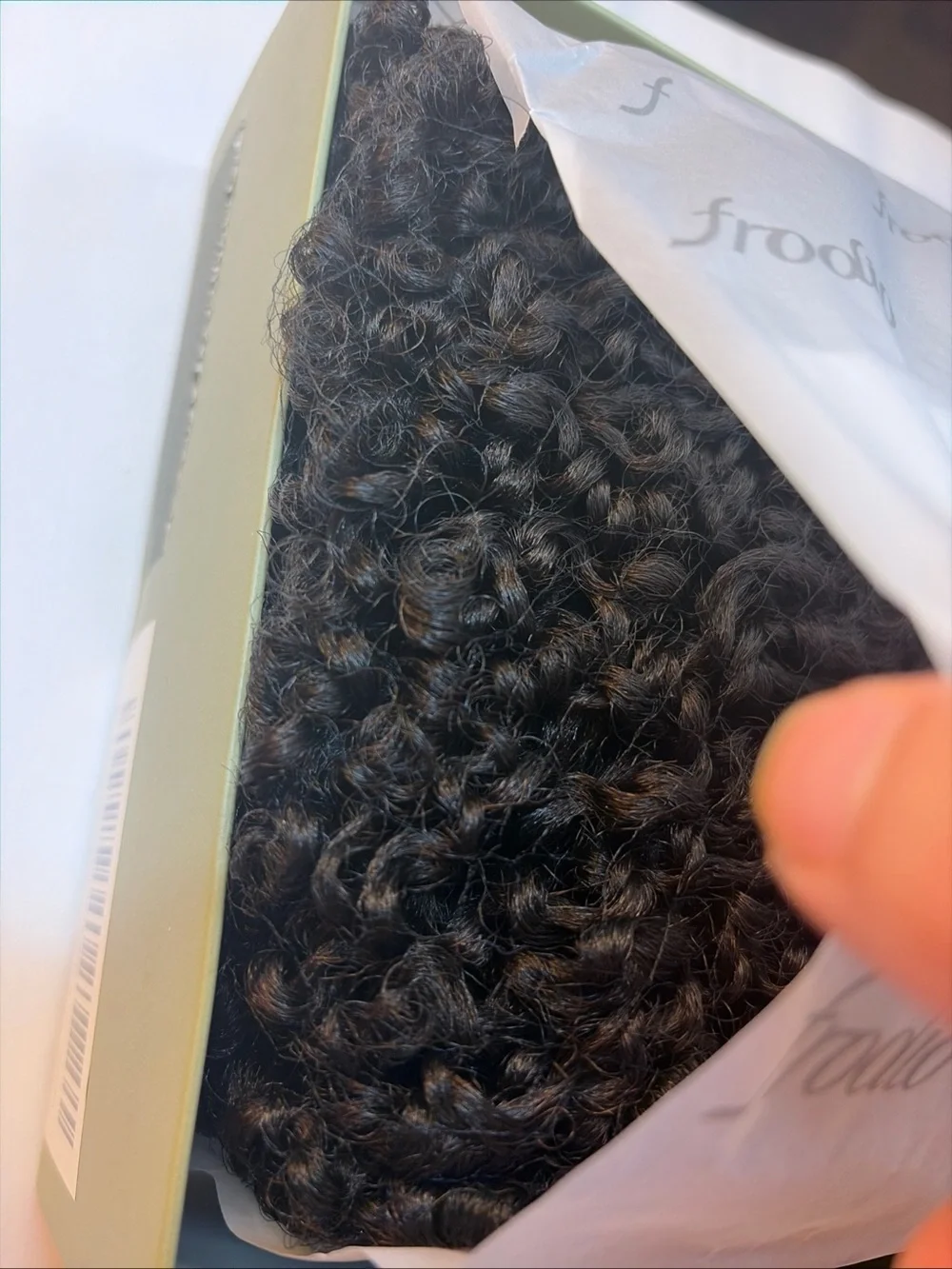 Curly Wig 11X4 Lace Frontal Wig Veralux Fiber 12'' Micro Twist Wigs 200% Dens...